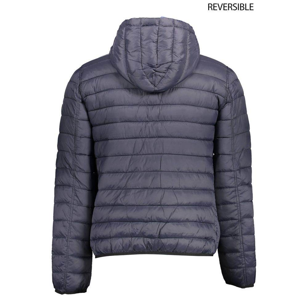 U.S. POLO ASSN. Blue Nylon Jackets & Coat - Hilstor