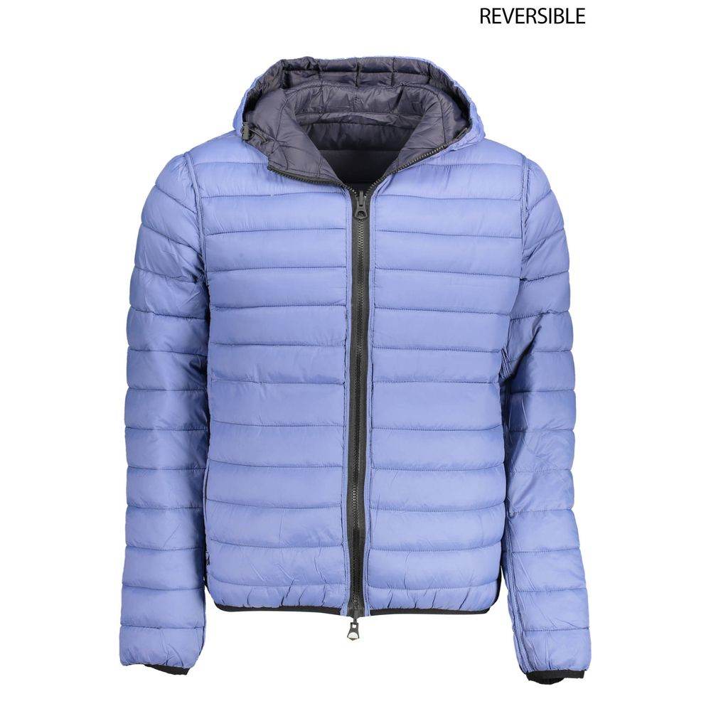 U.S. POLO ASSN. Blue Nylon Jackets & Coat - Hilstor
