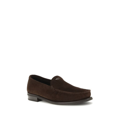 Prada Suede Loafers