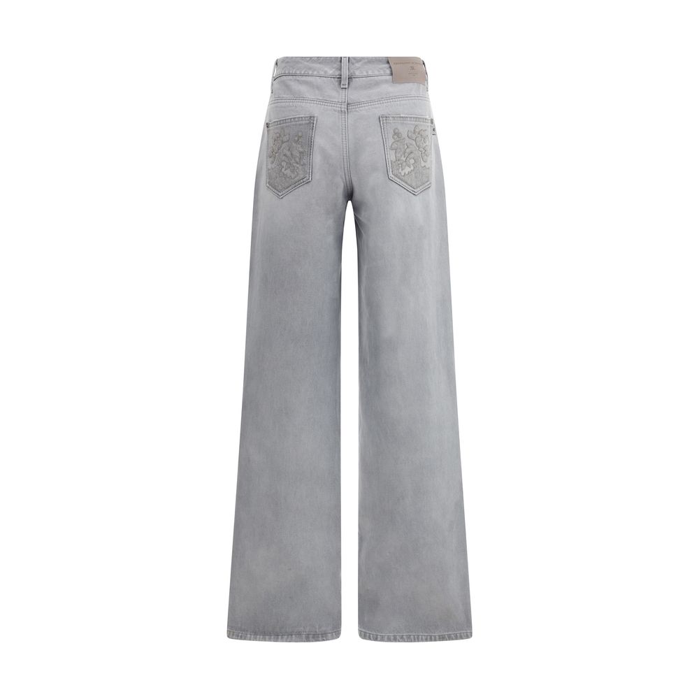 Ermanno Scervino Wide Leg Jeans