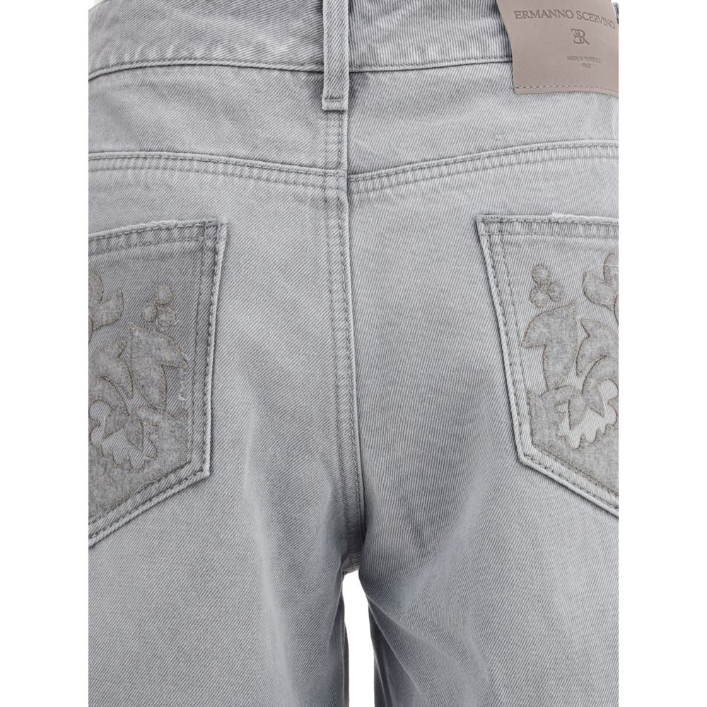 Ermanno Scervino Wide Leg Jeans