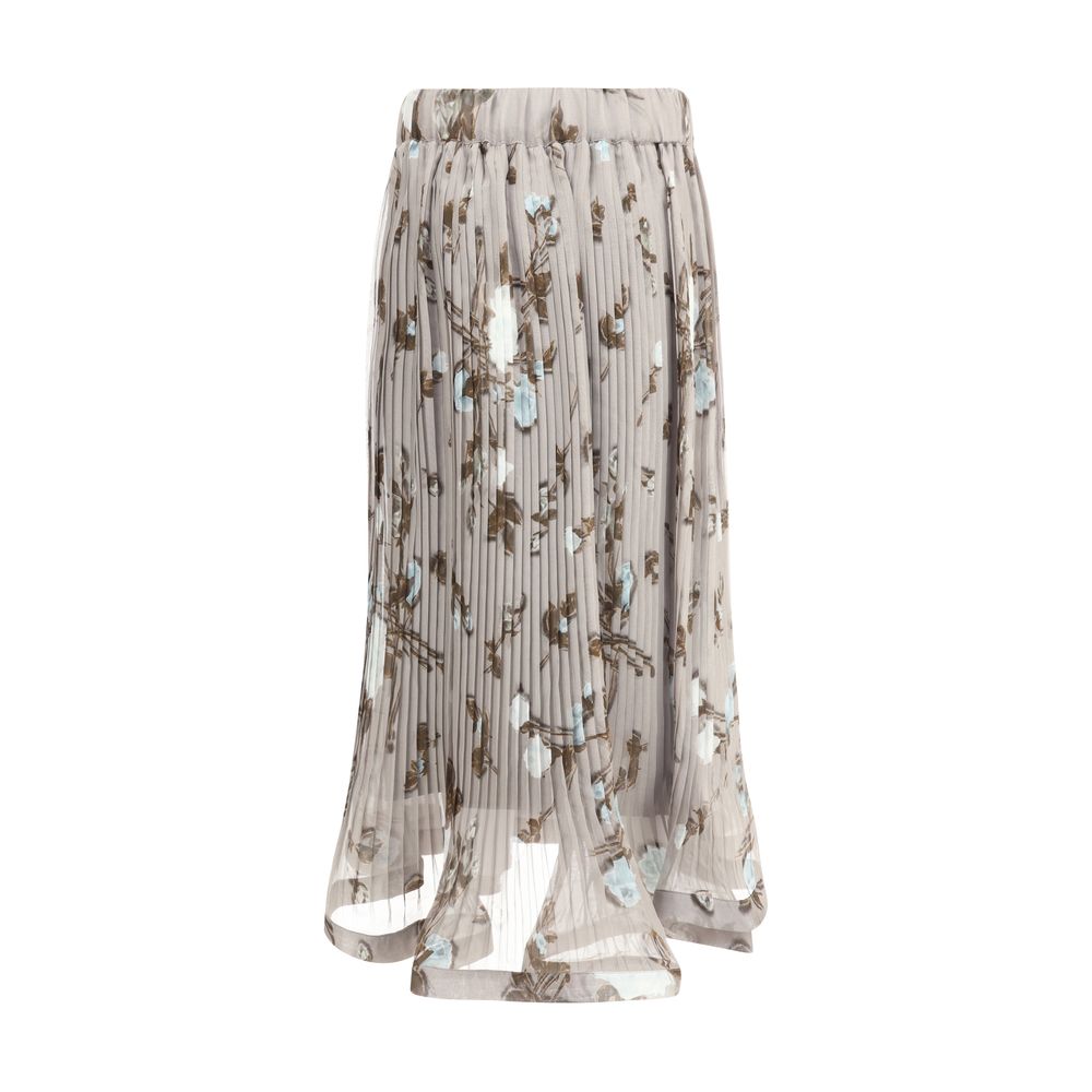P.A.R.O.S.H. Chiffon pleated Skirt
