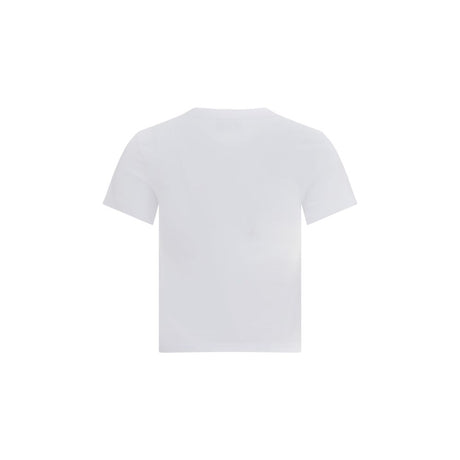 Ami Paris Ami De Coeur Cropped T-Shirt