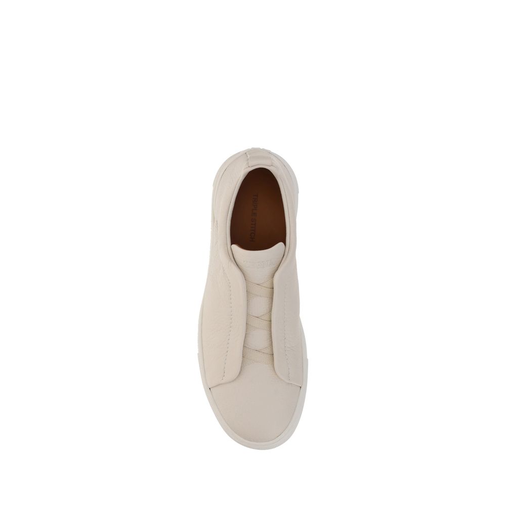 ZEGNA Leather Sneakers