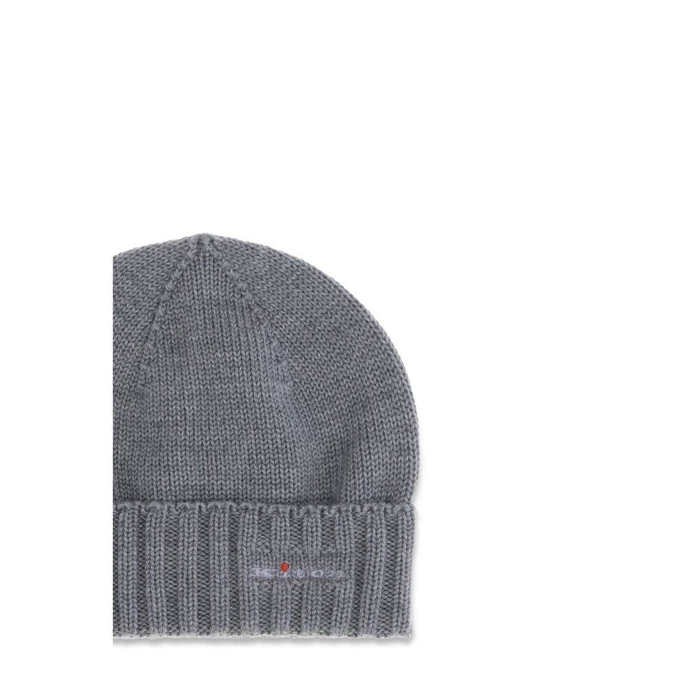Kiton Wool beanie Hat - Hilstor