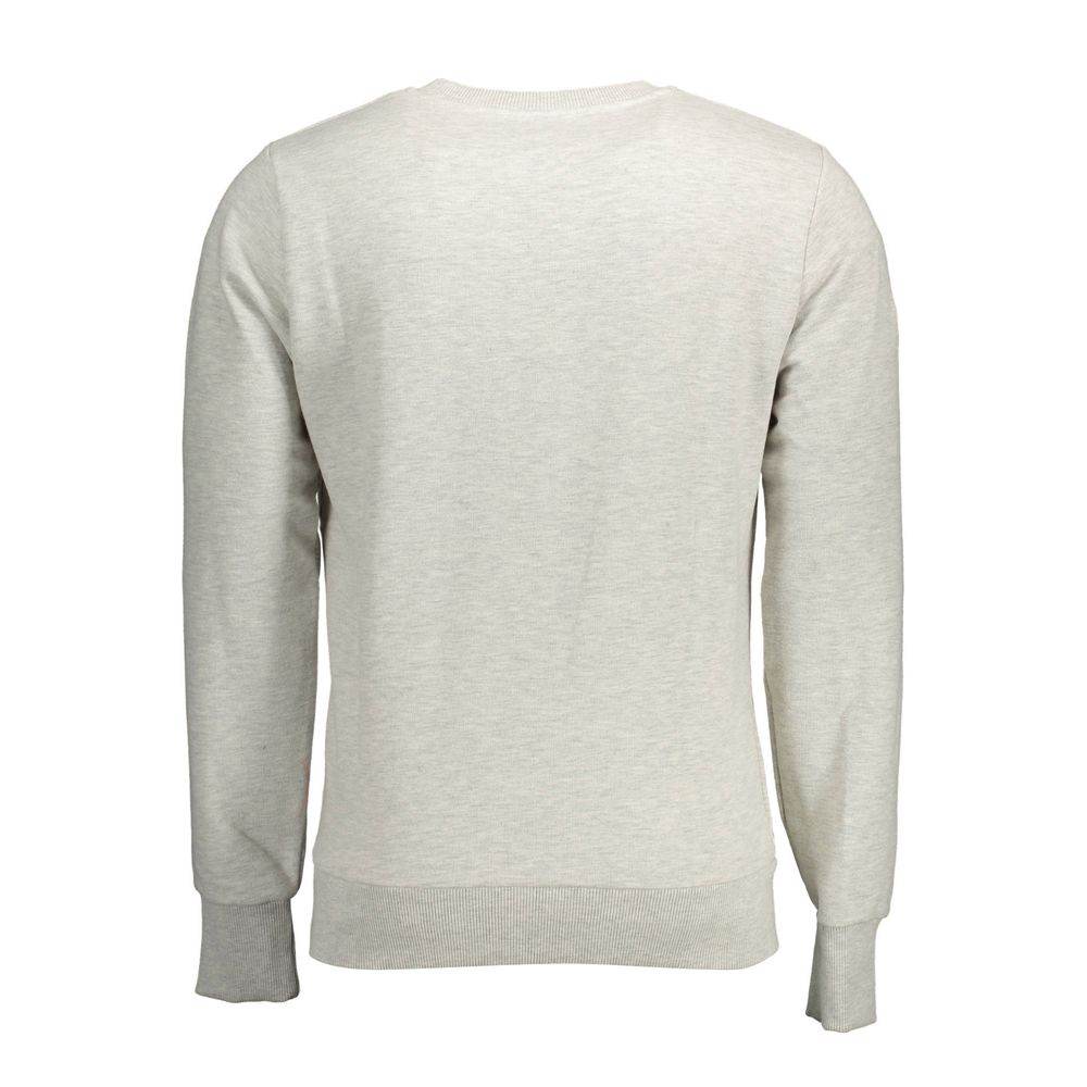 Superdry Gray Cotton Men Sweater - Hilstor