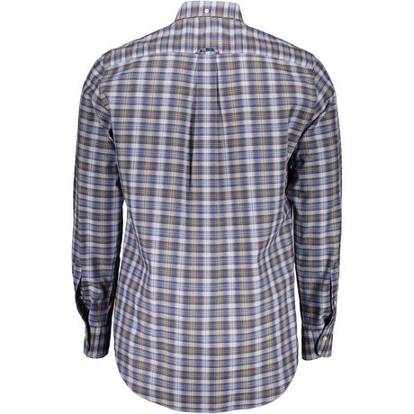 Gant Blue Cotton Shirt - Hilstor