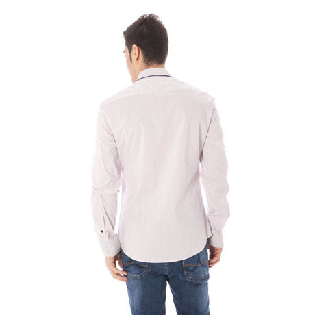 Costume National Pink Cotton Shirt - Hilstor