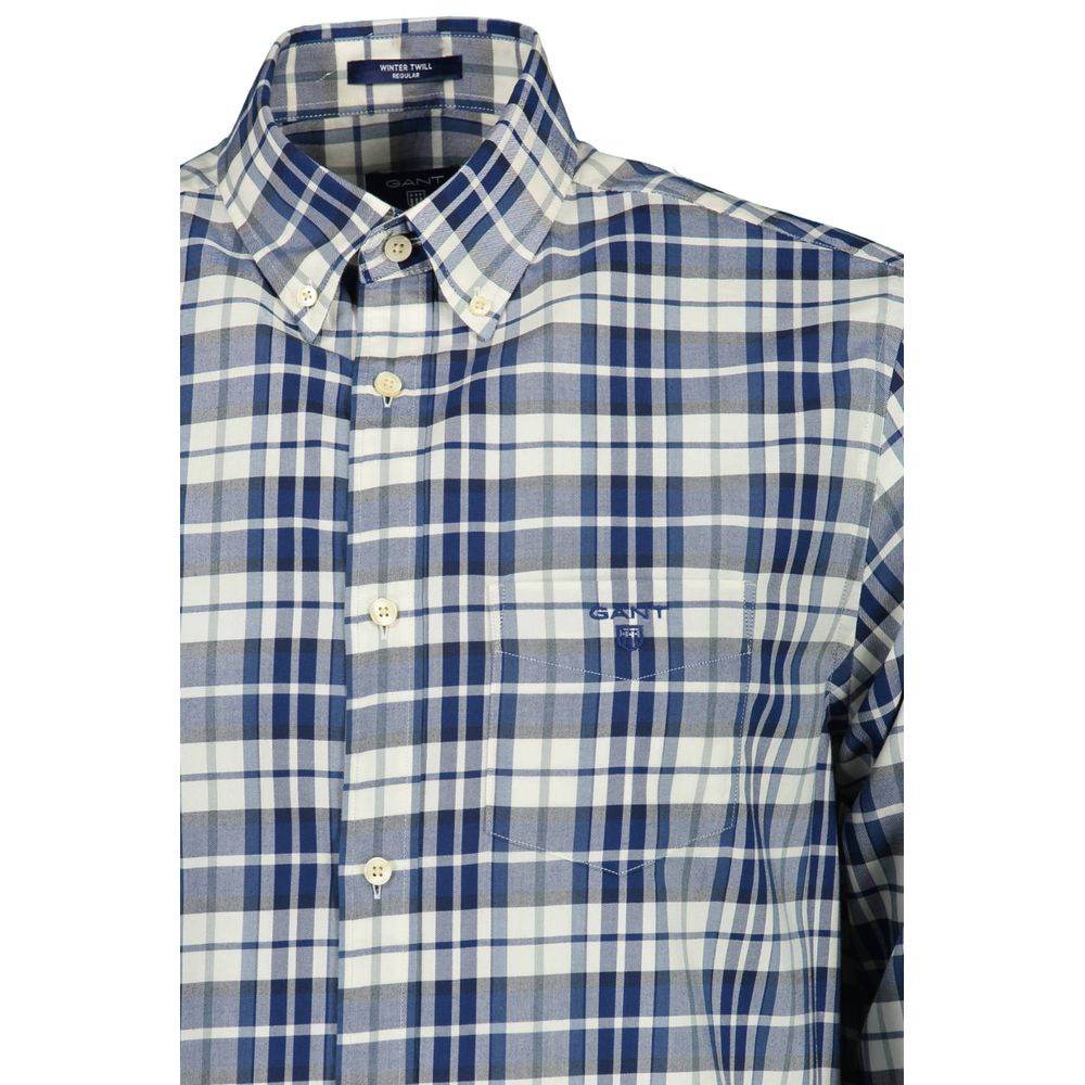 Gant White Cotton Shirt - Hilstor