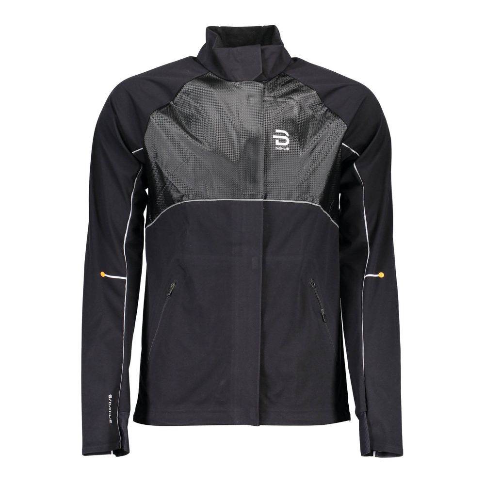 Bjorn Daehlie Black Polyester Men Jacket - Hilstor