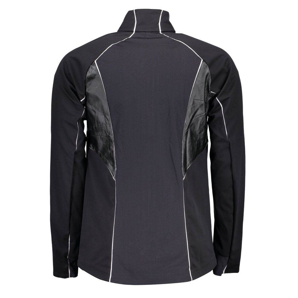 Bjorn Daehlie Black Polyester Men Jacket - Hilstor