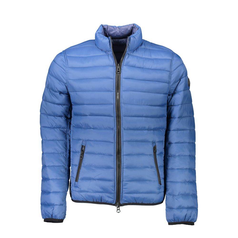 U.S. POLO ASSN. Blue Nylon Men Jacket - Hilstor