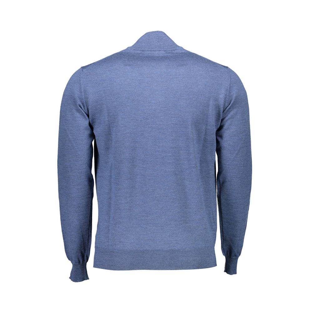 Harmont & Blaine Blue Wool Sweater - Hilstor