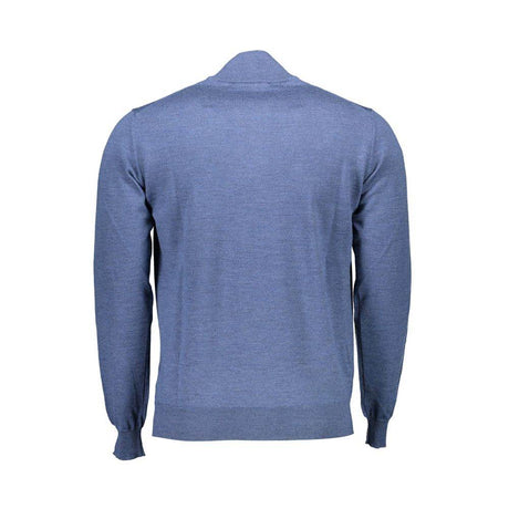 Harmont & Blaine Blue Wool Sweater - Hilstor