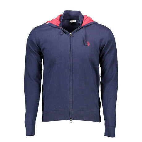 U.S. POLO ASSN. Blue Cotton Sweater - Hilstor