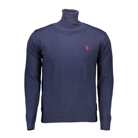 U.S. POLO ASSN. Blue Cotton Sweater - Hilstor