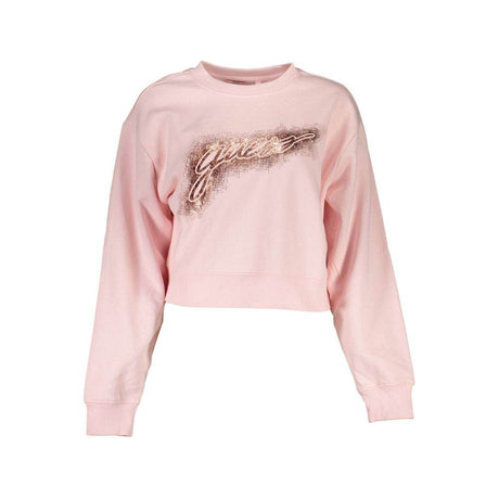 Guess Jeans Pink Cotton Men Sweater - Hilstor