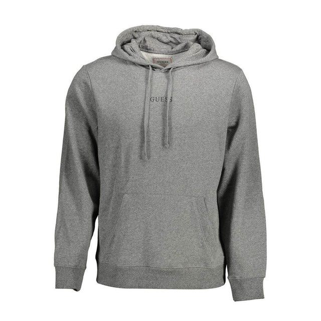 Guess Jeans Gray Organic Cotton Men Sweater - Hilstor