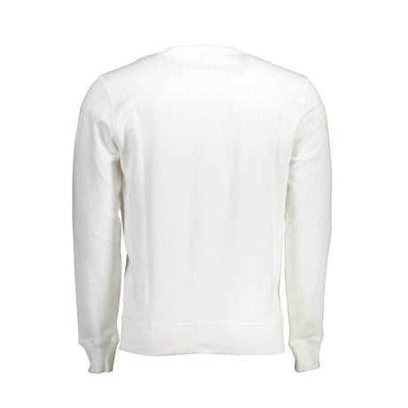 North Sails White Cotton Men Sweater - Hilstor