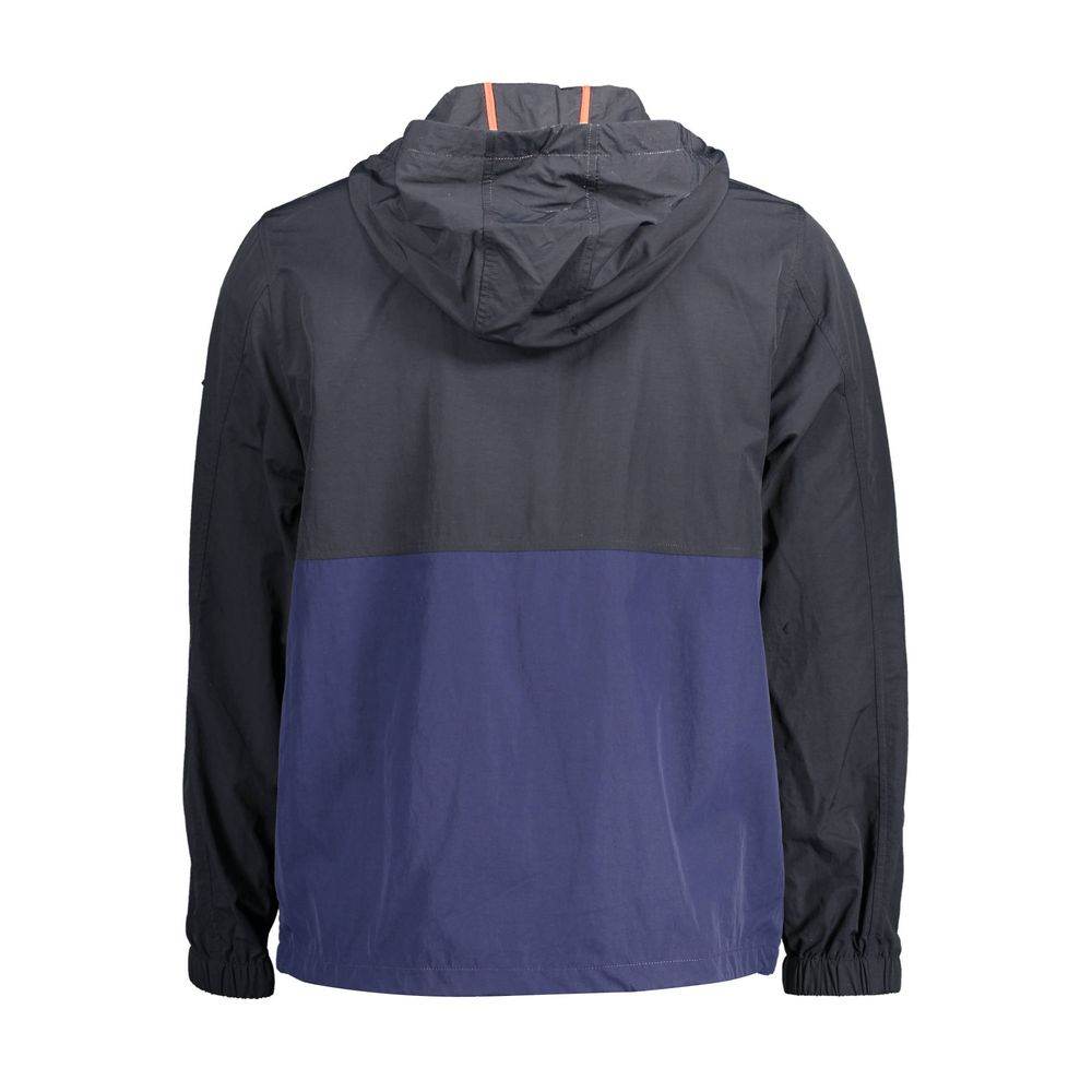 Gant Blue Polyamide Men Jacket - Hilstor