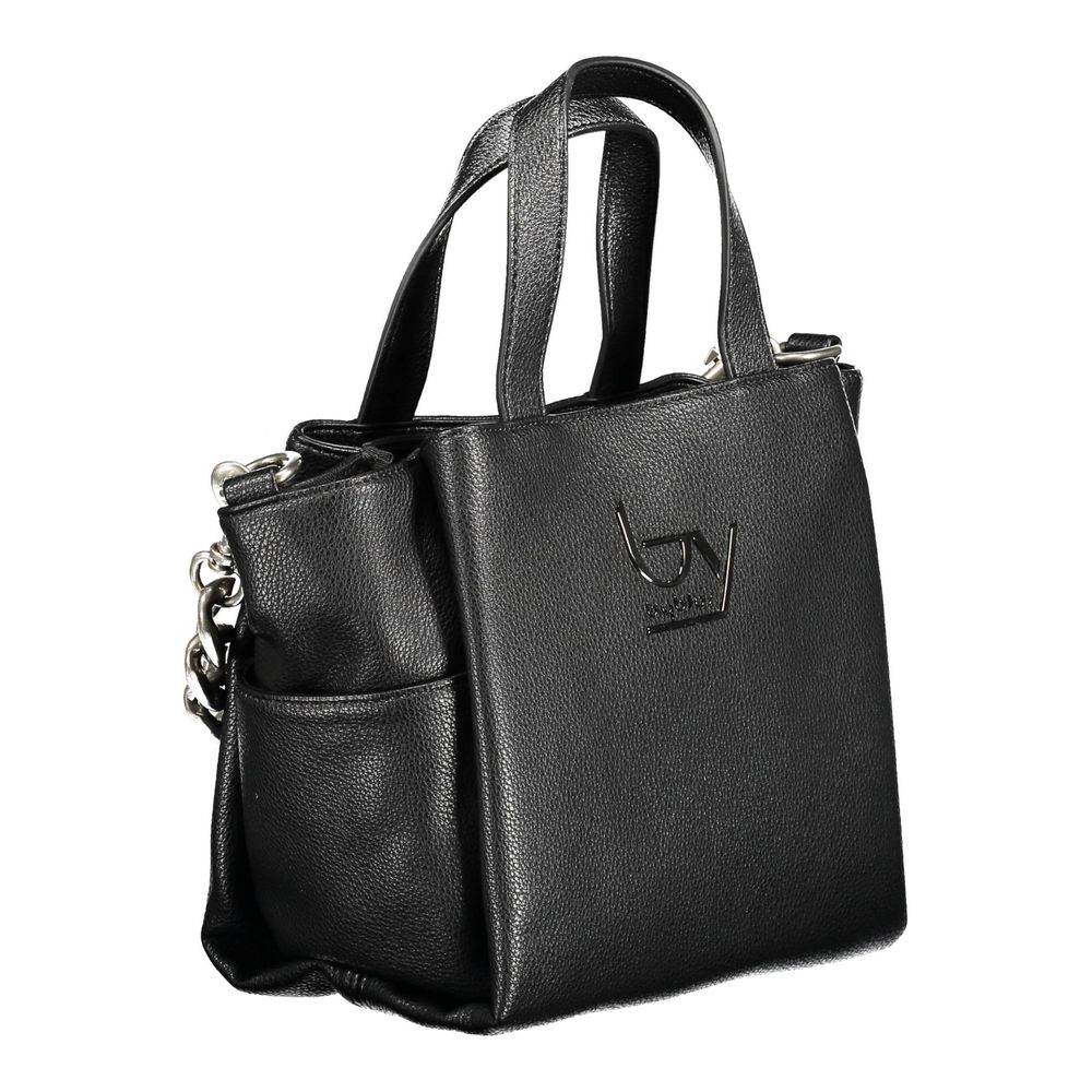 BYBLOS Black Polyethylene Handbag - Hilstor