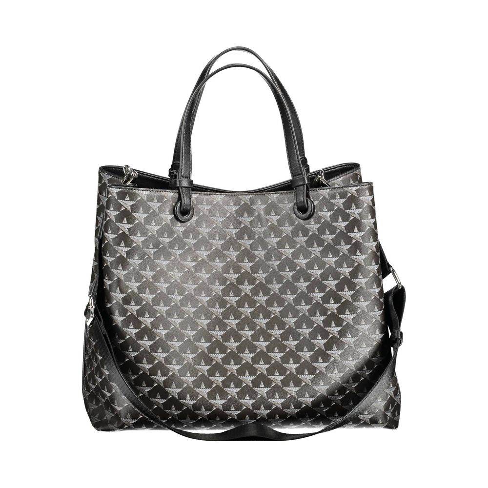 BYBLOS Black Pvc Handbag - Hilstor