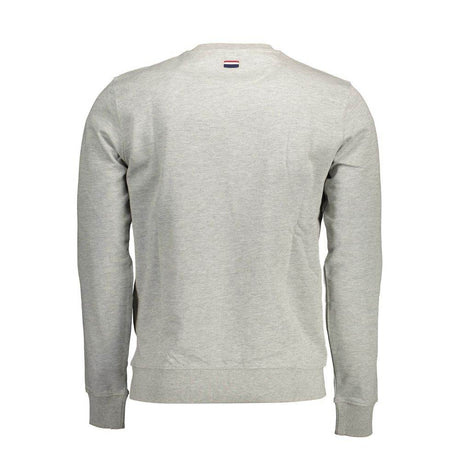 U.S. POLO ASSN. Gray Cotton Men Sweater - Hilstor