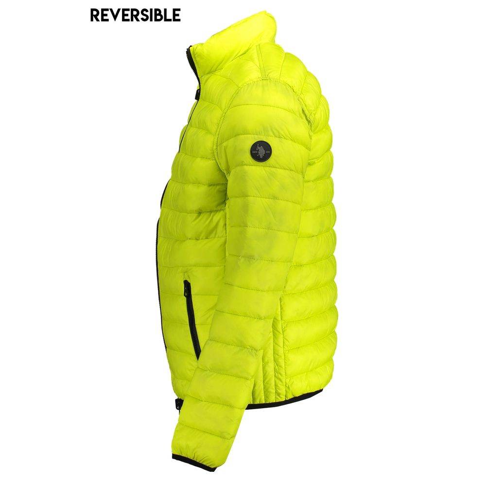 U.S. POLO ASSN. Yellow Nylon Jackets & Coat - Hilstor