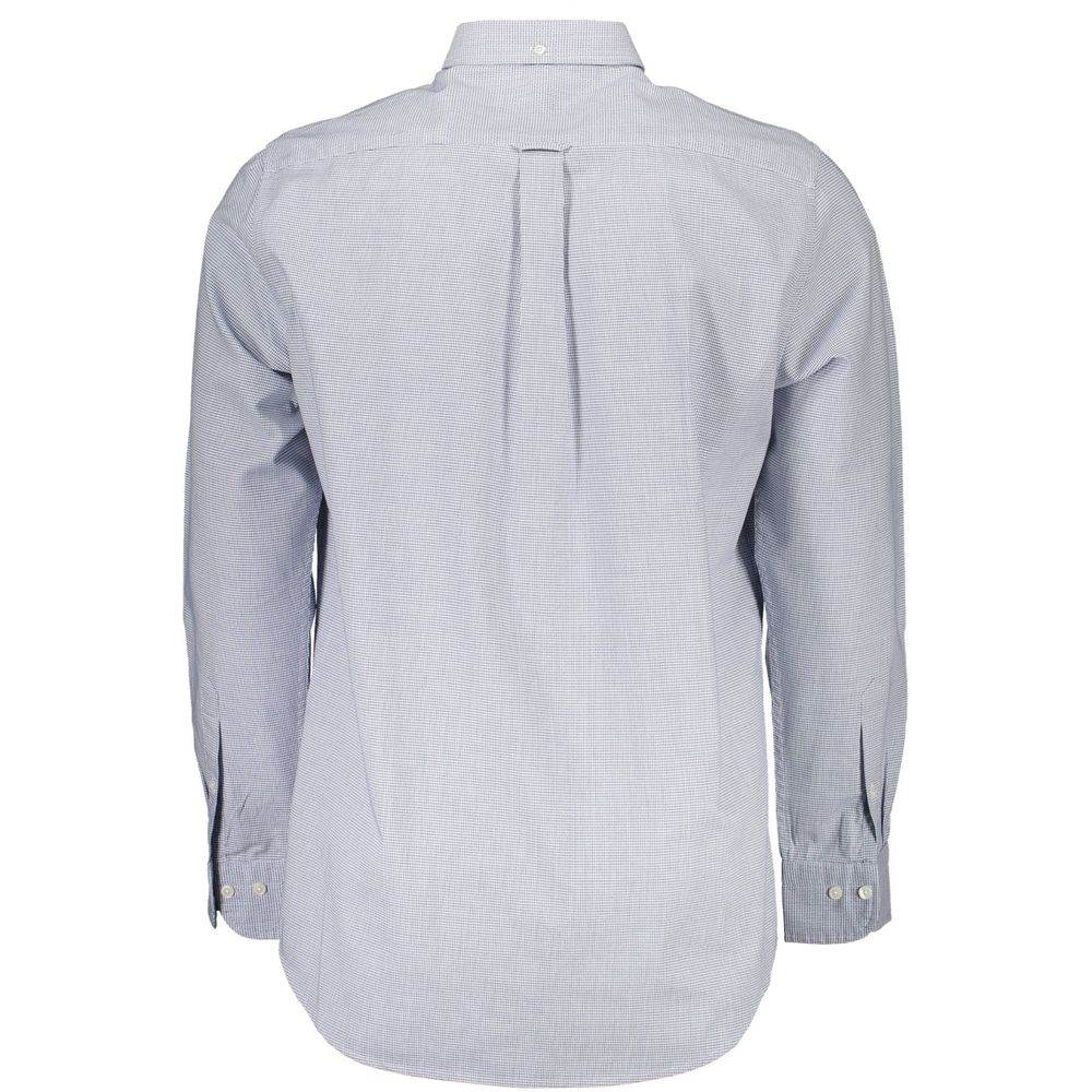 Gant Blue Cotton Shirt - Hilstor