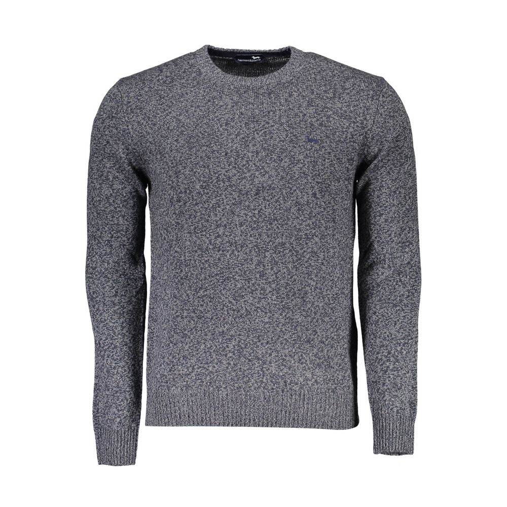 Harmont & Blaine Blue Wool Sweater - Hilstor