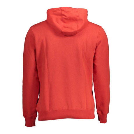 Napapijri Red Cotton Men Sweater - Hilstor