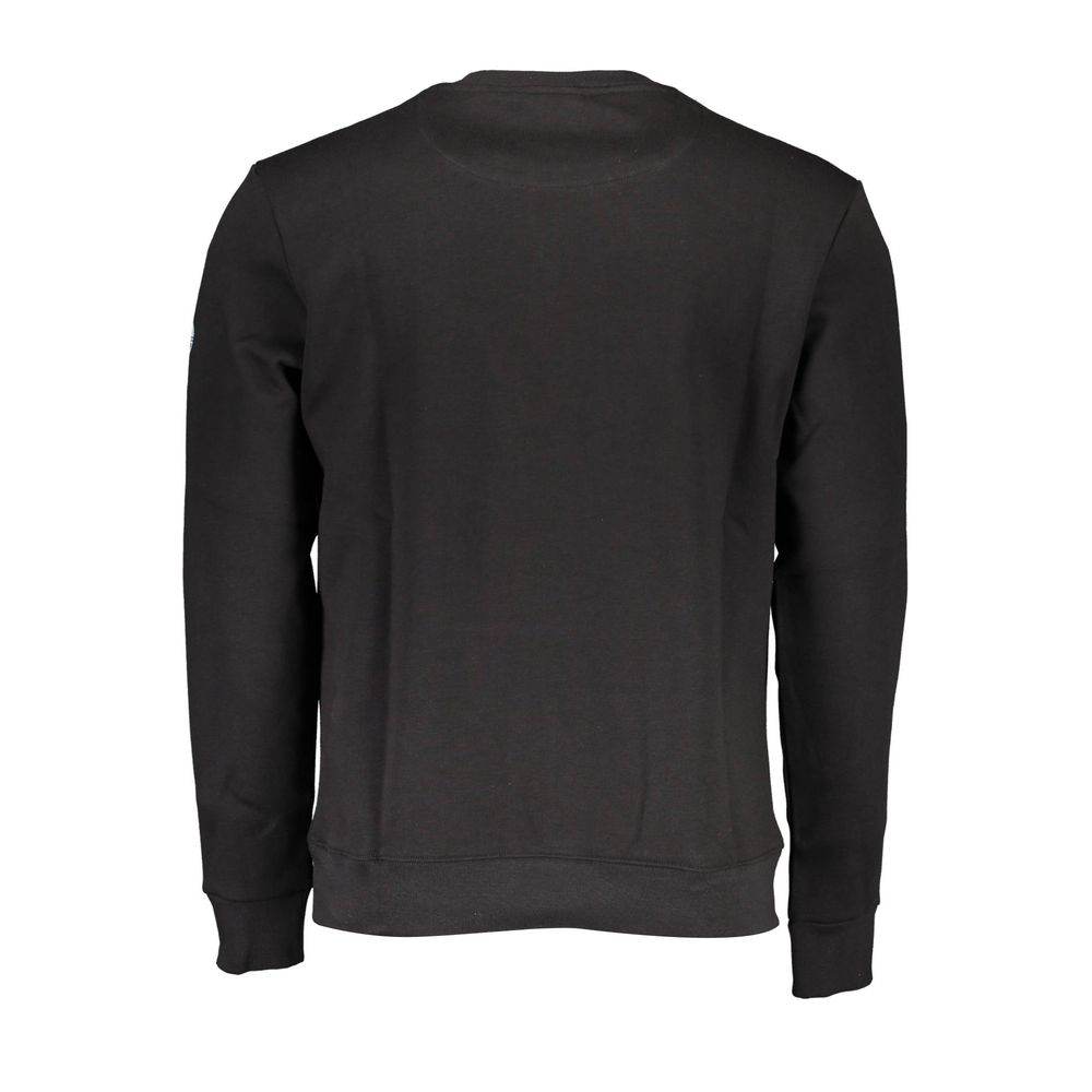 North Sails Black Cotton Men Sweater - Hilstor