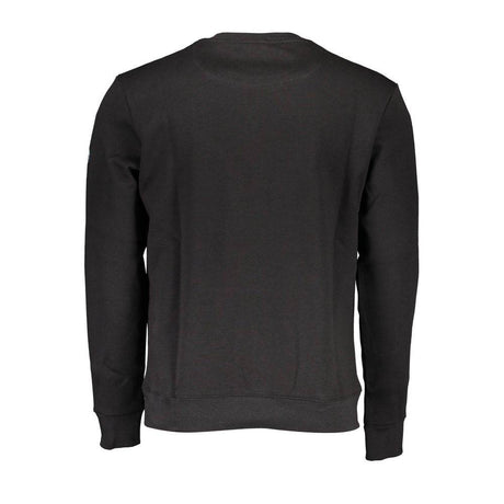 North Sails Black Cotton Men Sweater - Hilstor
