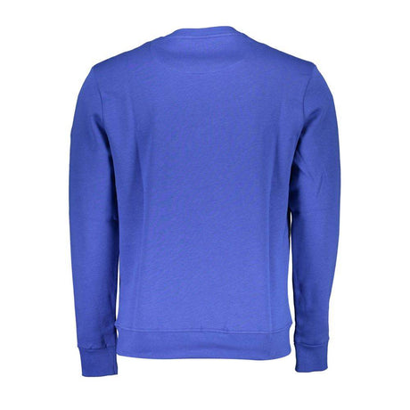 North Sails Blue Cotton Men Sweater - Hilstor