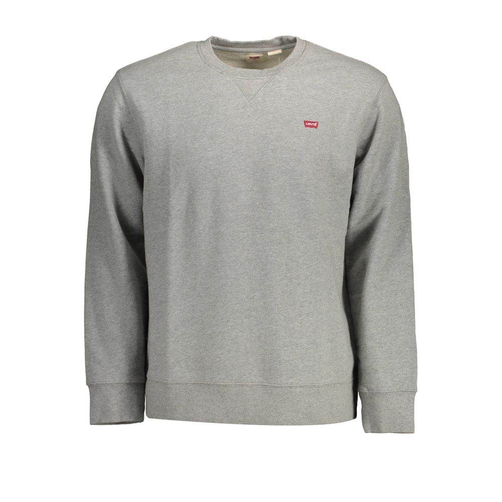 Levi's Gray Cotton Mens Sweater - Hilstor