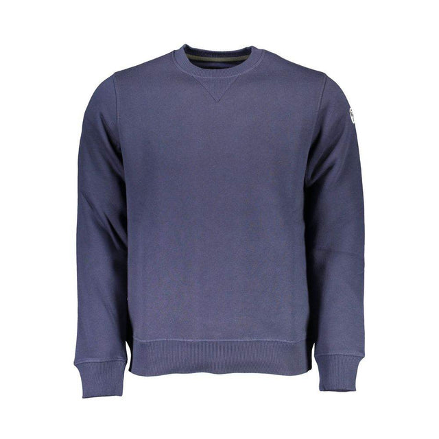 North Sails Blue Cotton Men Sweater - Hilstor