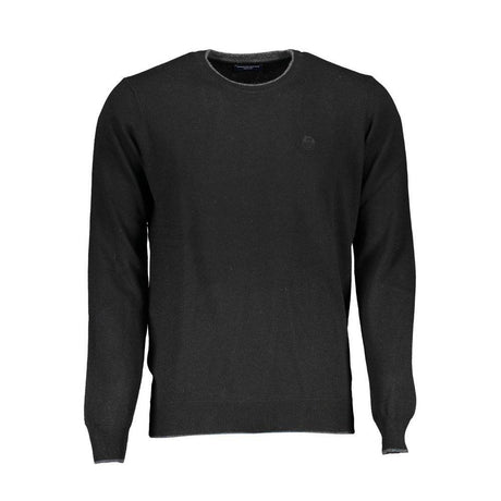 North Sails Black Wool Sweater - Hilstor