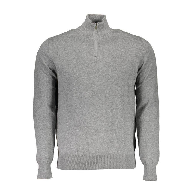North Sails Gray Cotton Sweater - Hilstor