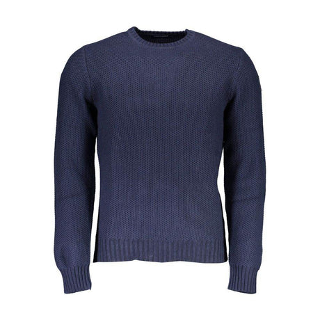 North Sails Blue Cotton Sweater - Hilstor