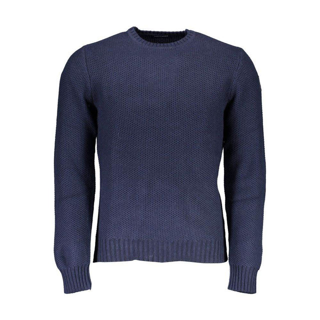 North Sails Blue Cotton Sweater - Hilstor