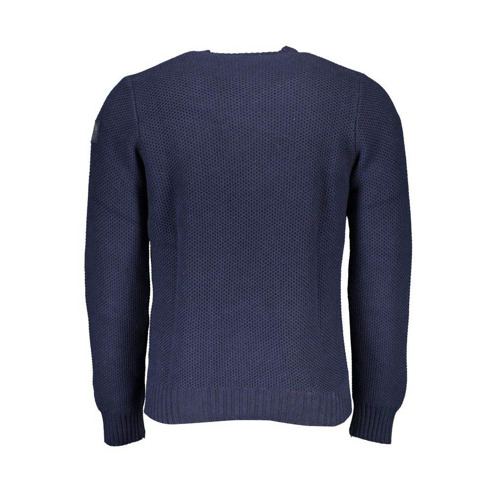 North Sails Blue Cotton Sweater - Hilstor