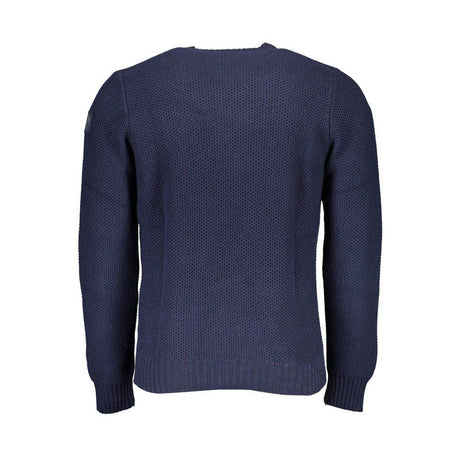 North Sails Blue Cotton Sweater - Hilstor