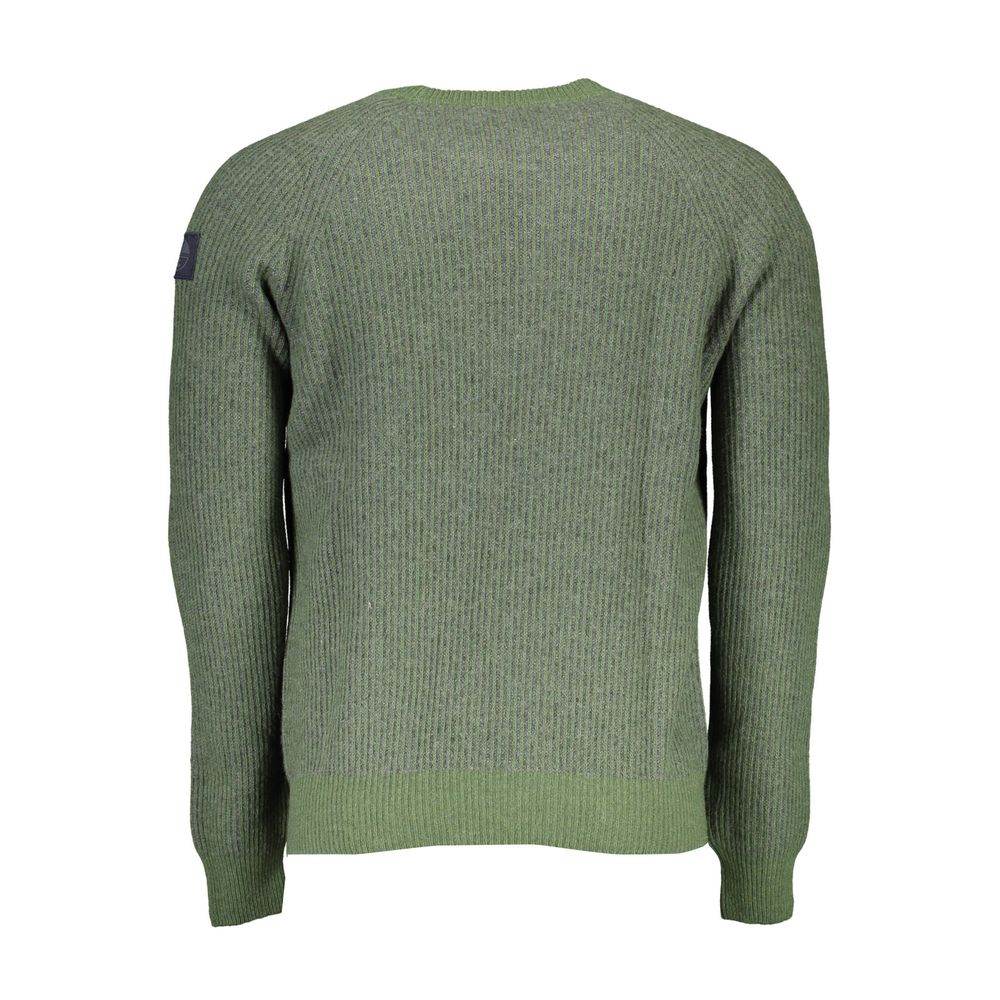 North Sails Green Wool Sweater - Hilstor