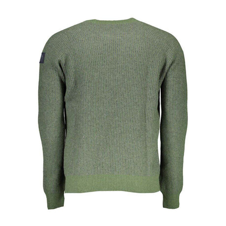 North Sails Green Wool Sweater - Hilstor