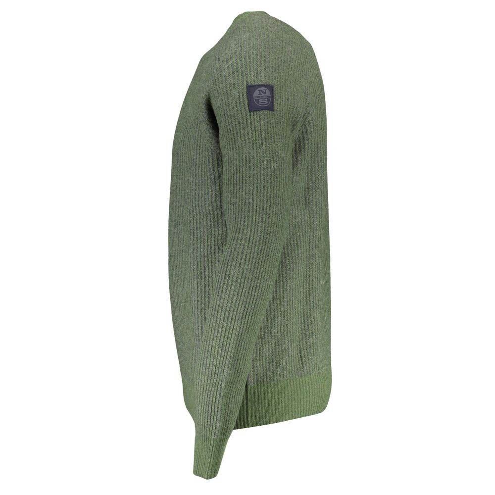 North Sails Green Wool Sweater - Hilstor