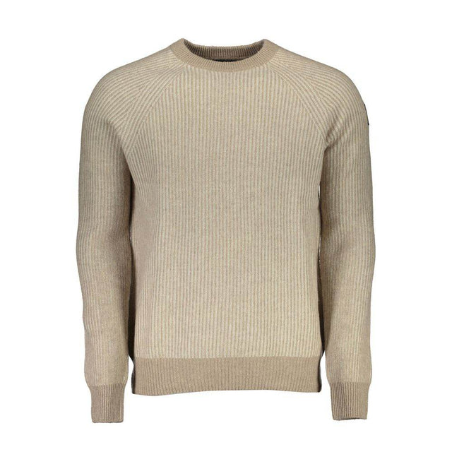 North Sails Beige Wool Sweater - Hilstor