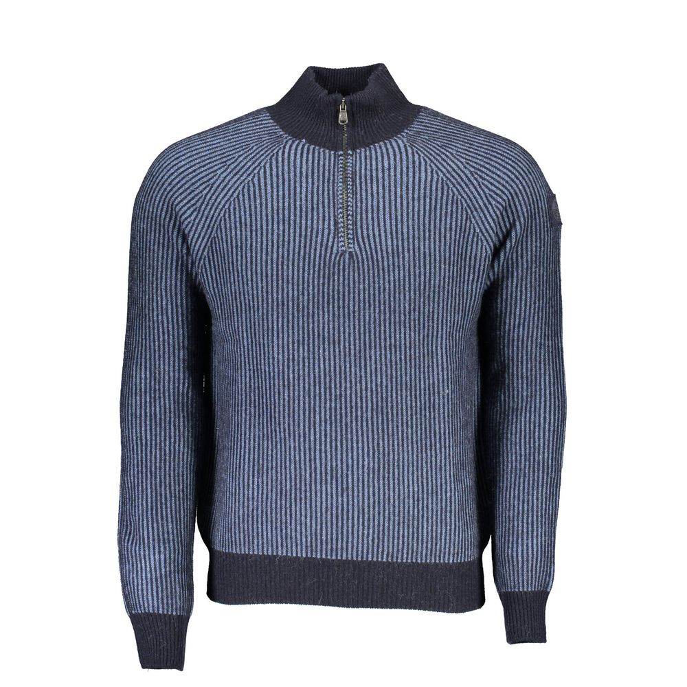 North Sails Blue Wool Sweater - Hilstor