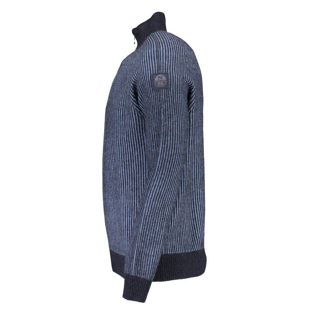 North Sails Blue Wool Sweater - Hilstor