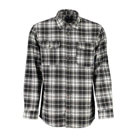 North Sails Black Cotton Shirt - Hilstor