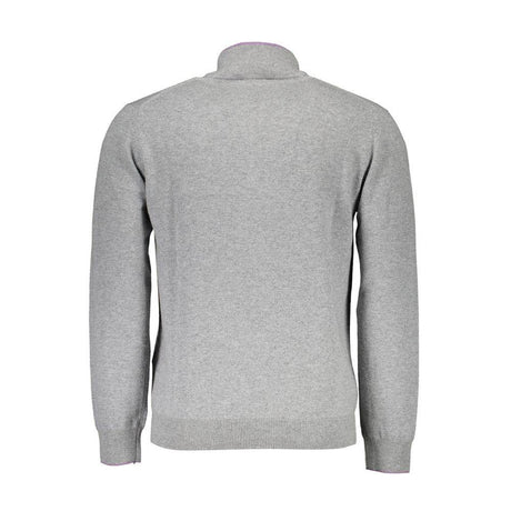 Harmont & Blaine Gray Wool Sweater - Hilstor